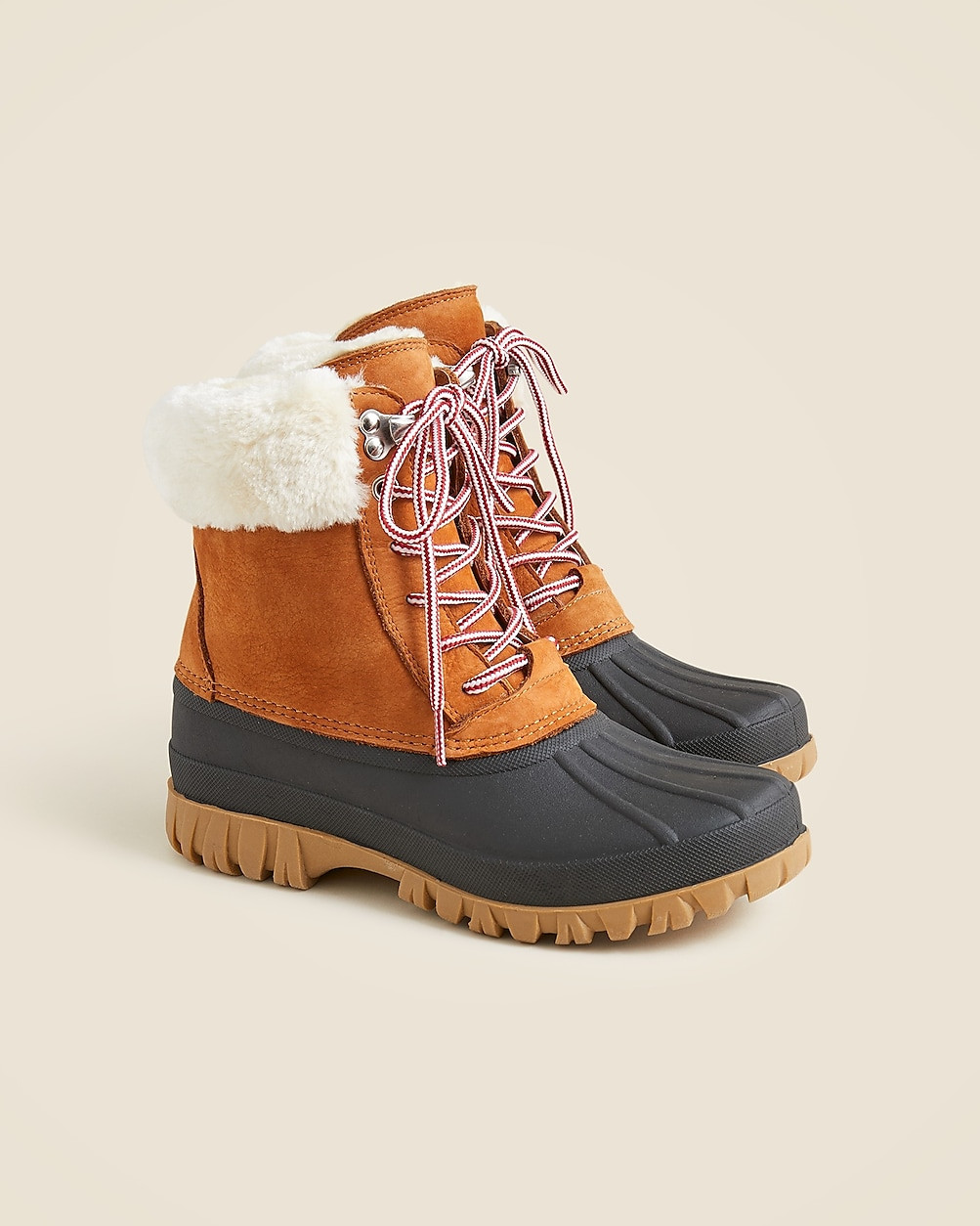 Perfect Winter boots in nubuck and sherpa | J. Crew US