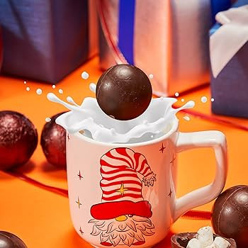 Hot Chocolate Boms Marshmallow Balls - Set of 6 - Delicious Cocoa Melts Bom Filled Marshmallows -... | Amazon (US)