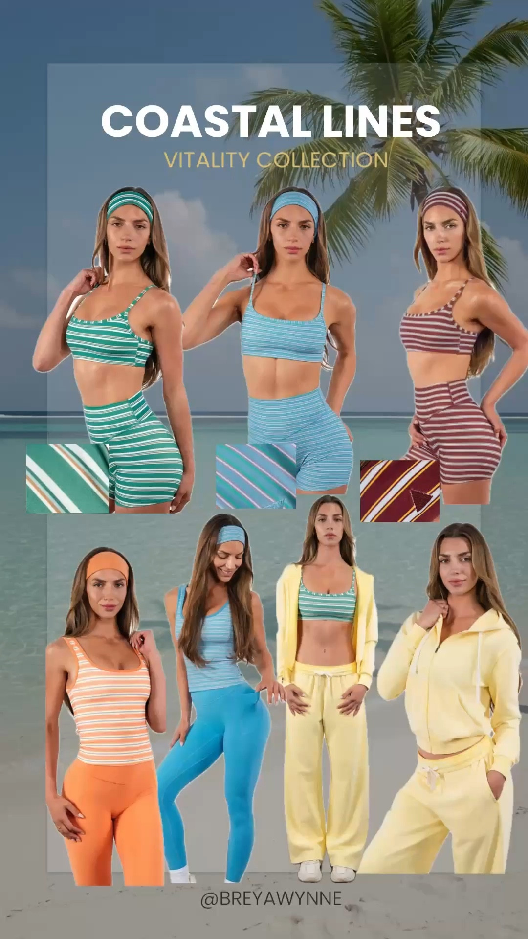Coastal Lines 🌴

Introducing our new collection, now available for your purchase. It’s the perfect addition to your spring wardrobe, whether you’re working out, heading to the beach, enjoying brunch, or exploring weekend getaways.

Our clothing is true to size, crafted from soft cloud fabric and featuring new micro stripes and airy cotton.

Don’t miss out on these styles; they won’t last long! Shop now and elevate your spring wardrobe 💐✨
@shopvitality 

#LTKdayinmylife #LTKfitnessgoals #LTKActive