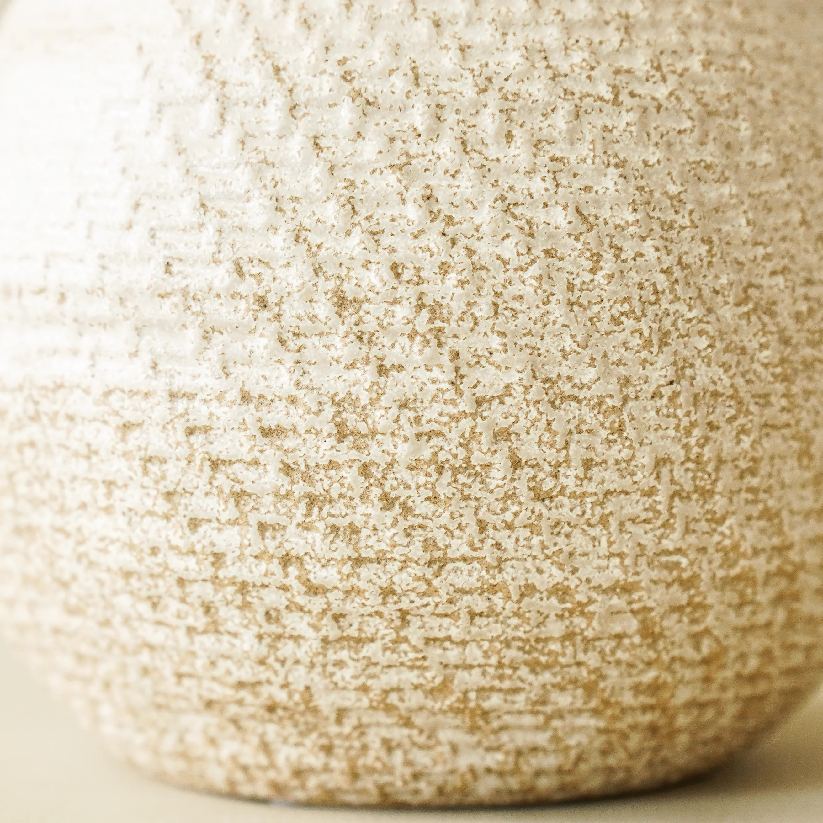 Evelyn Neutral Weave Vase | MJHome
