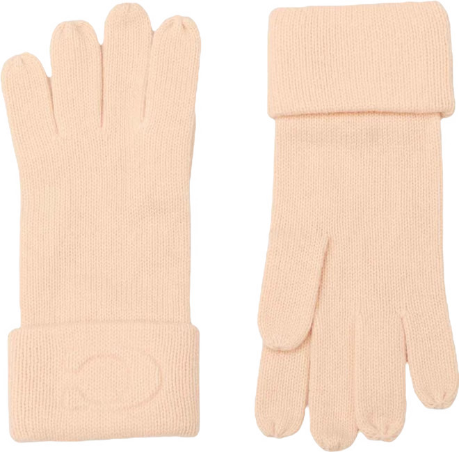 Women's Embossed C Knit Gloves | Macy's