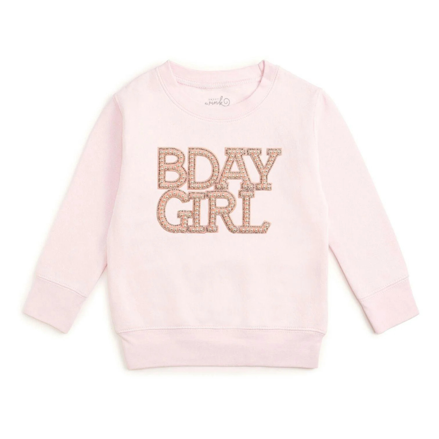 Pearl BDay Girl Patch Sweatshirt - Ballet 3y | Maisonette