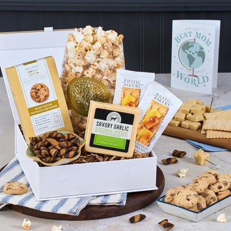 Mother's Day Classic Snack Gift Box | GourmetGiftBaskets.com