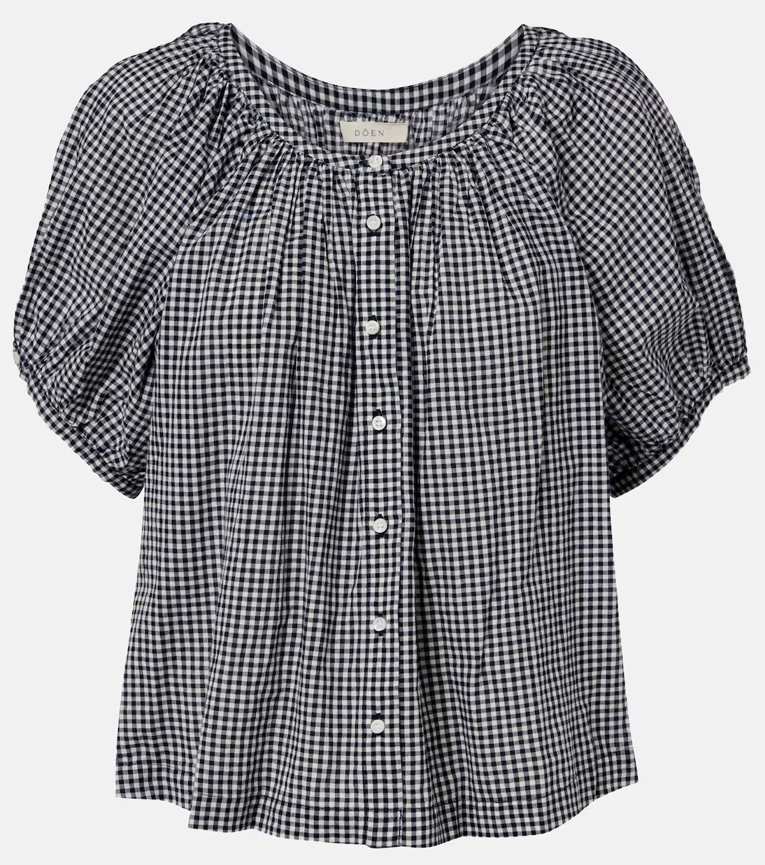June gingham cotton shirt | Mytheresa (US/CA)