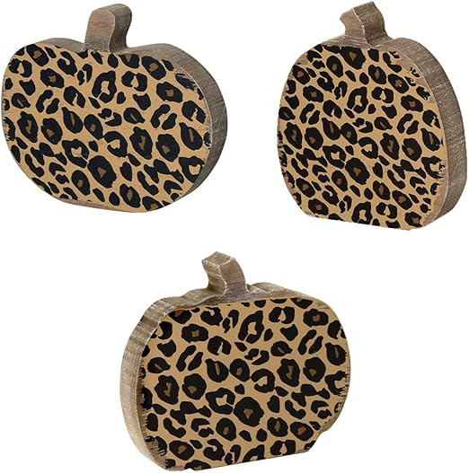 Collins Painting FR-9742, FR-9743, FR-9744 Wooden Standing Cutout Pumpkins Trio - Bundle of 3 Che... | Amazon (US)