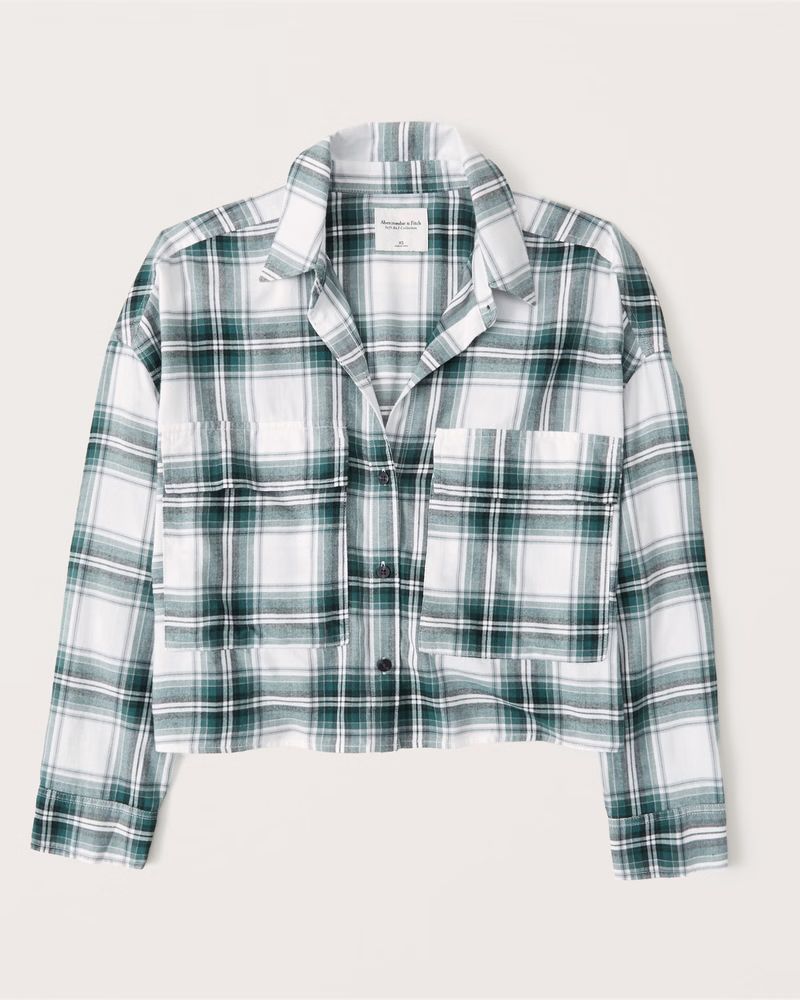 Shown In green plaid | Abercrombie & Fitch (US)