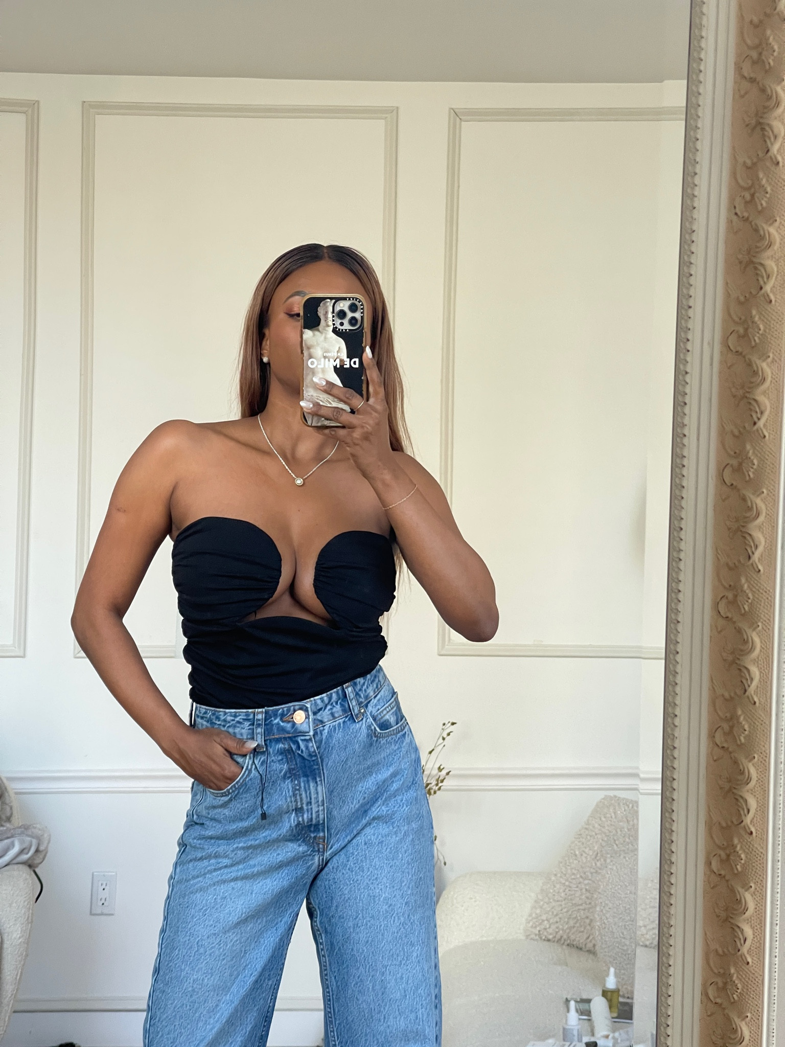 Pixie market Dominique bustier

Took a medium for more fabric 

 #LTKFind #competition

#LTKstyletip