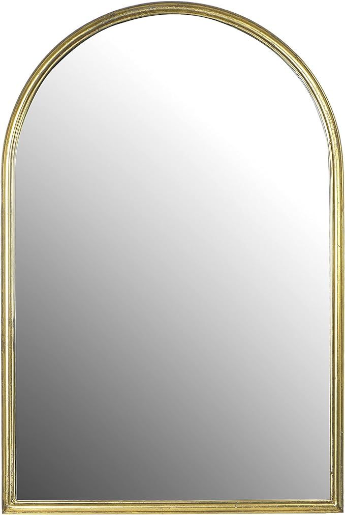 Creative Co-op EC0525 Arched Metal Wall, Gold Mirror | Amazon (US)