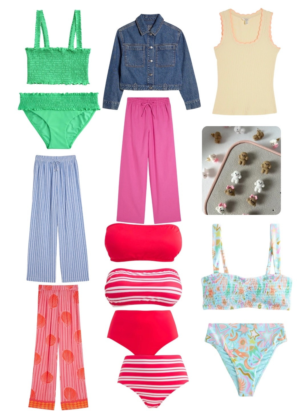 Things I’ve bought so far for the summer and my summer holiday 🇬🇷 

How cute are the doggy earrings? 🐾

RIVER ISLAND SUNMER 
BIKINIS 
STRAPLESS BIKINI
PLUS SIZE BIKINI
LINEN TROUSERS
WIDE LEG TROUSERS
VEST TOP
NEON CLOTHING 
SUMMER OUTFITS
SWIMWEAR 
NEVER FULLY DRESSED
SIMPLYBE
NEXT 
ETSY 
SMALL BUSINESSES

#LTKuk #LTKsummer #LTKover50style