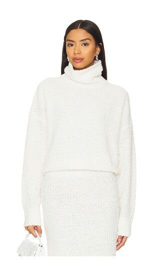 LPA Evan Turtleneck Sweater in White. - size S | Revolve Clothing (Global)