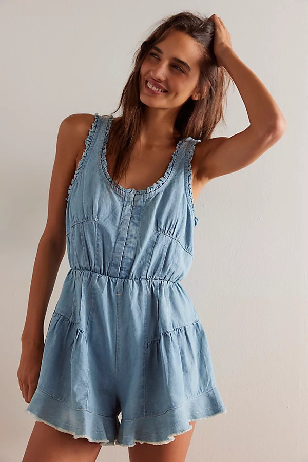 We The Free Nikita Romper | Free People (Global - UK&FR Excluded)