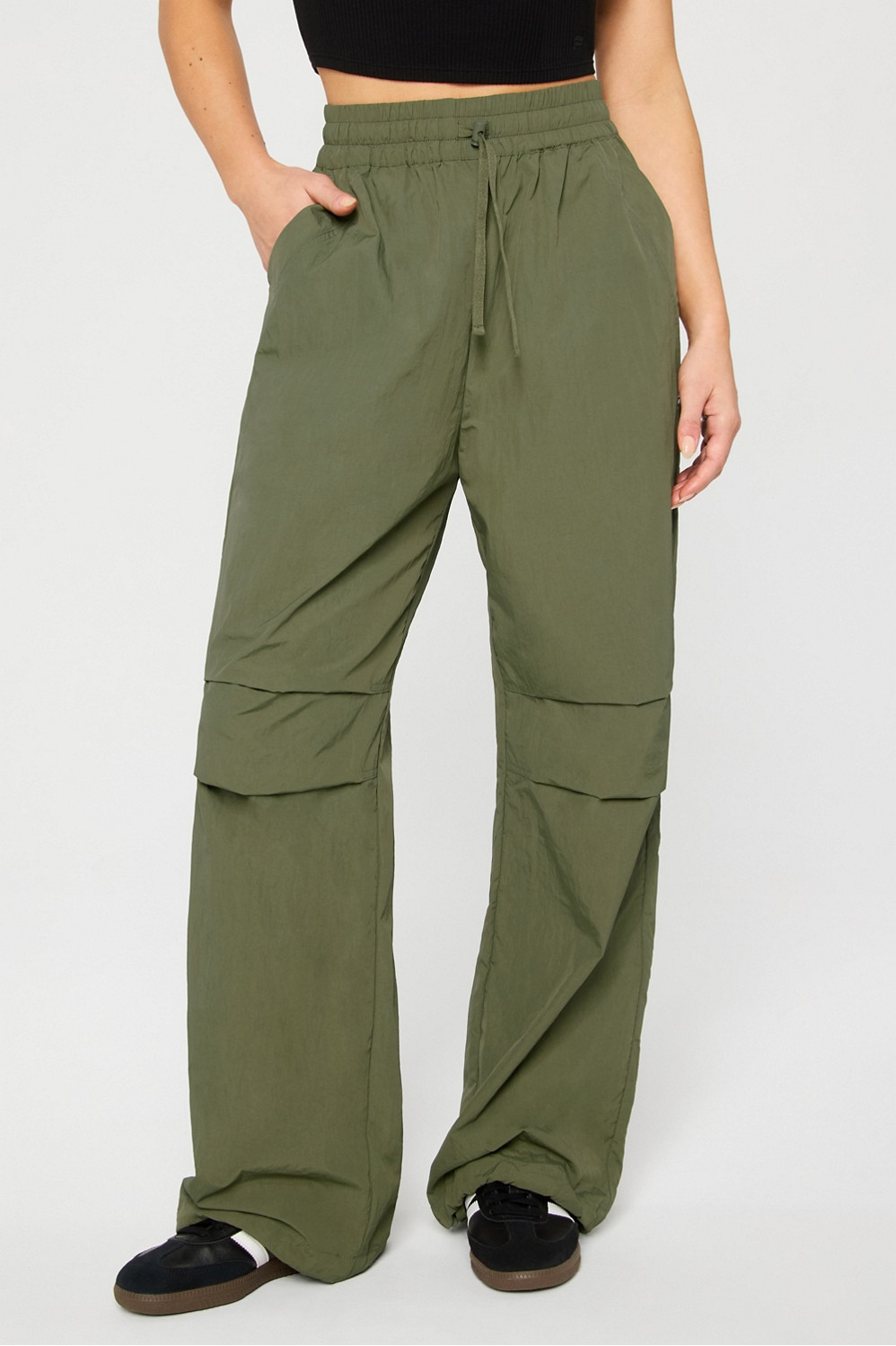 Woven Crinkle Pant | Fabletics