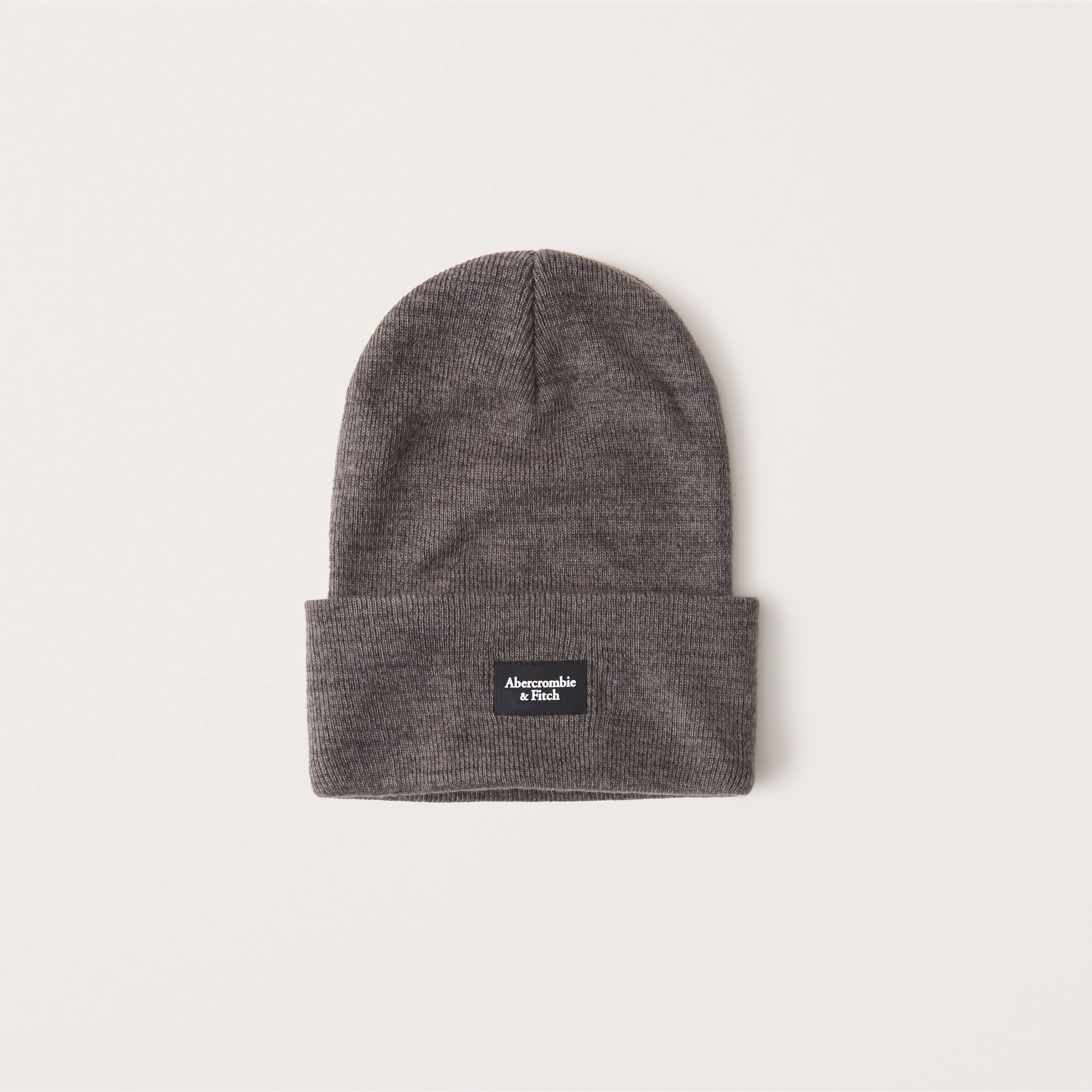 Turn-Up Logo Beanie | Abercrombie & Fitch (US)