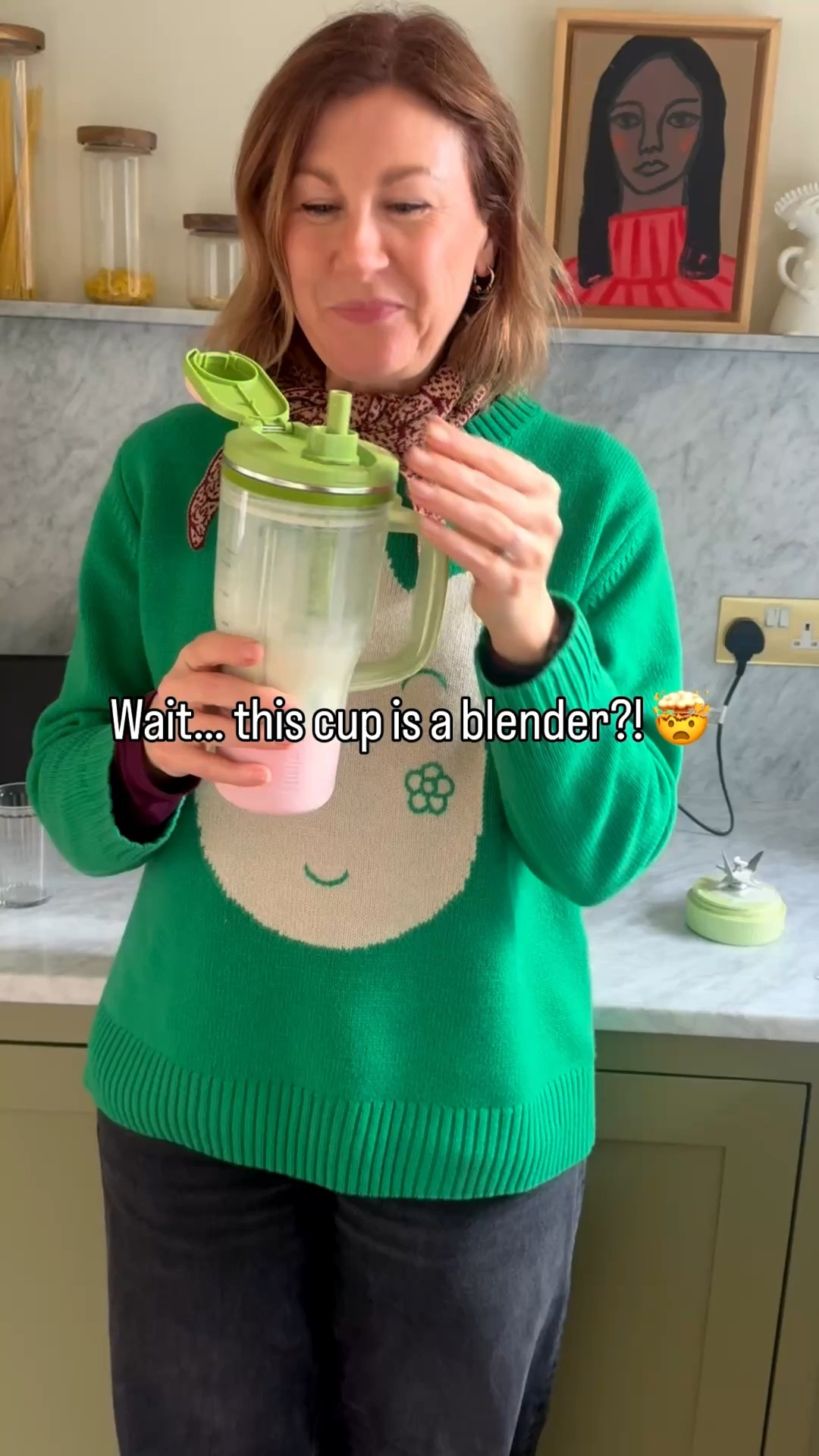 Ninja kitchen blendboss
Portable cup
Blender
Smoothie maker

#LTKuk #LTKunboxing #LTKhome