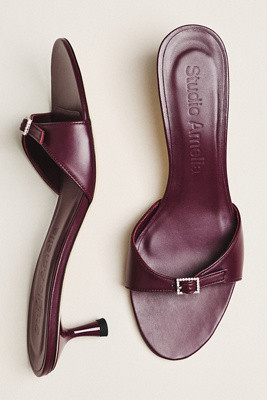 Studio Amelia Greta 50 Mule Heels | Anthropologie (US)