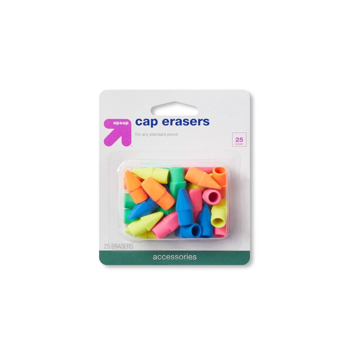 Cap Erasers 25ct - up & up™ | Target