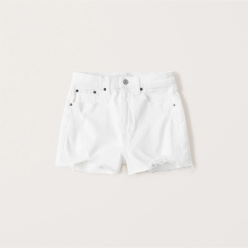 High Rise Mom Shorts | Abercrombie & Fitch (US)