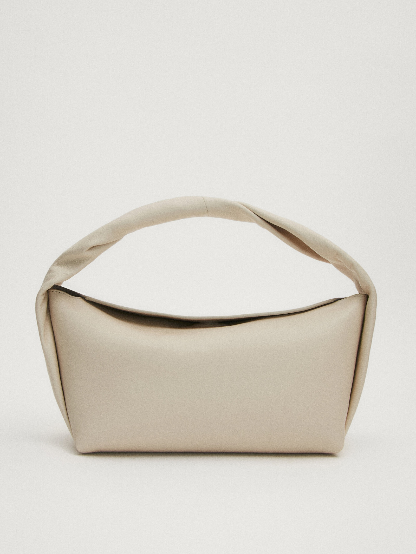 Croissant Bag aus Nappaleder | Massimo Dutti DE
