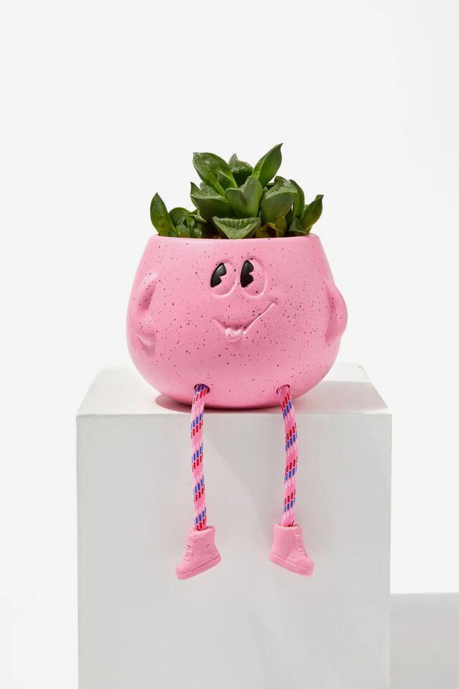 Blush Pink Smiling Planter with Dangling Legs | Smiling Planter Pot | Happy Face Planter |  Mothe... | Etsy (Global)