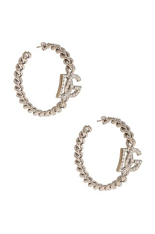 Logo Hoop Earrings | FWRD 