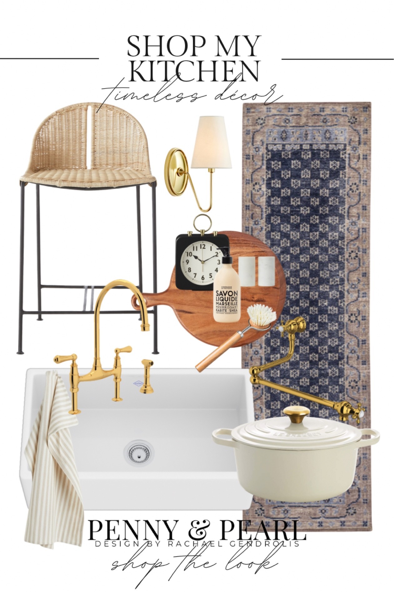 Shop my kitchen! My goal was to create a kitchen that has a neutral base with timeless, layered details. Natural textures and unlacquered brass finishes pair to add interest and detail to our cozy white kitchen.

Shop the look and follow along at @pennyandpearldesign on LTK, Pinterest and Instagram.



#LTKhome #LTKfamily #LTKstyletip