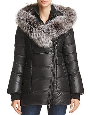 Mackage Elizabeth Fox Fur Trim Down Coat - 100% Exclusive | Bloomingdale's (US)