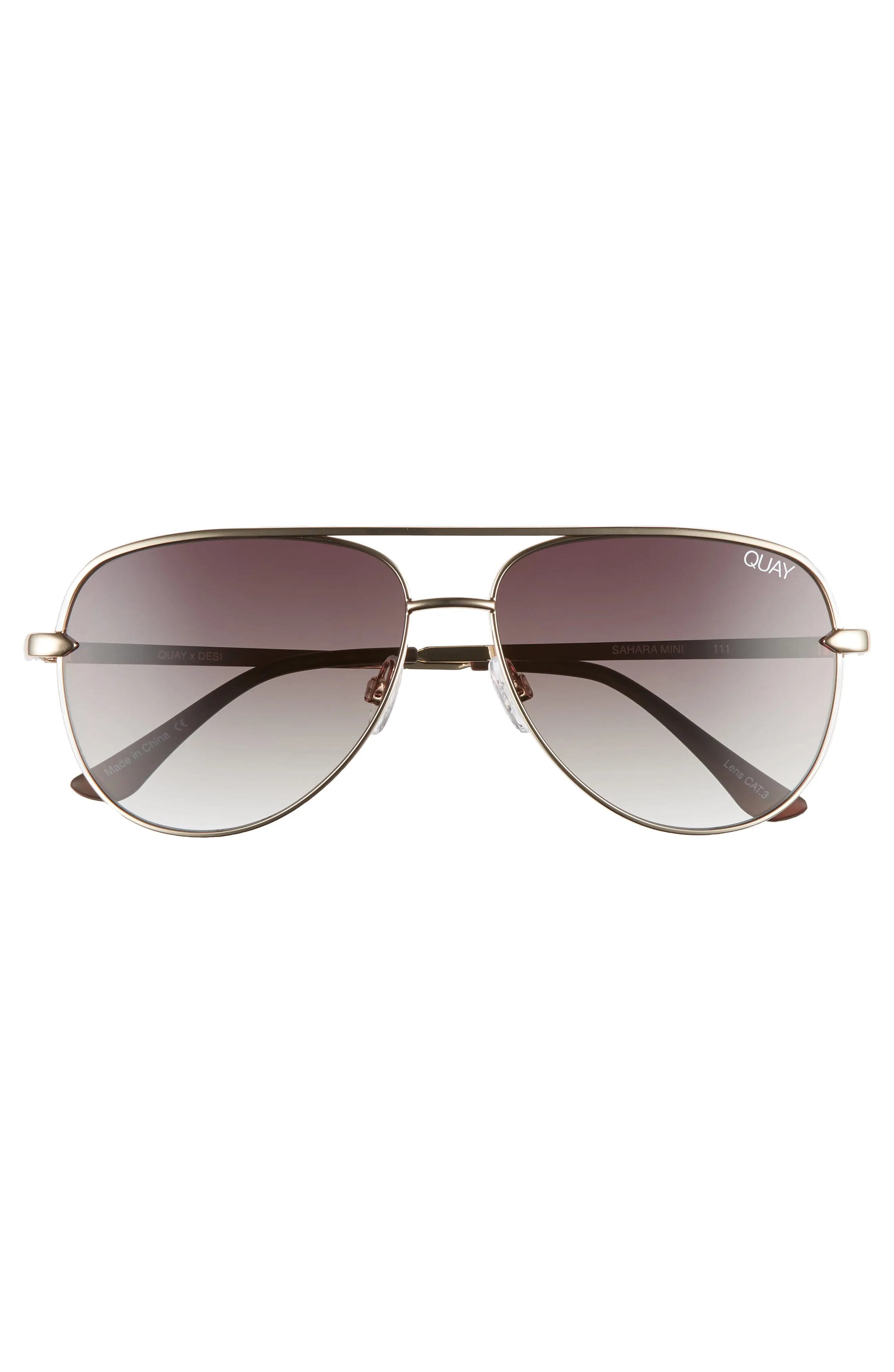 x Desi Perkins Sahara Mini 52mm Aviator Sunglasses | Nordstrom