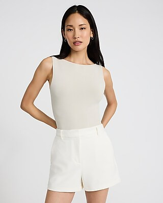 Editor High Waisted Tailored Shorts | Express