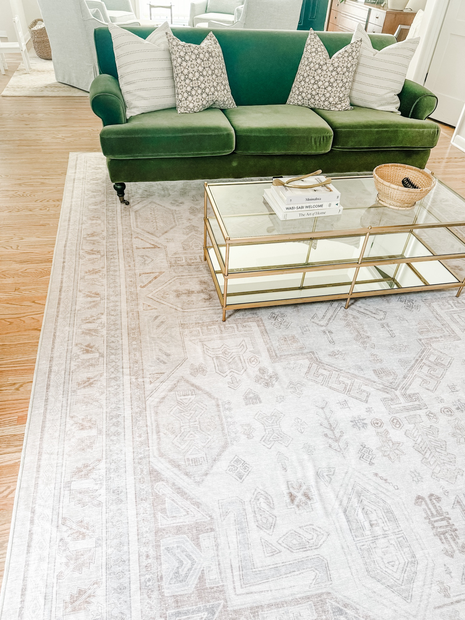Kairos Ivory &amp; Blue Rug curated on LTK
