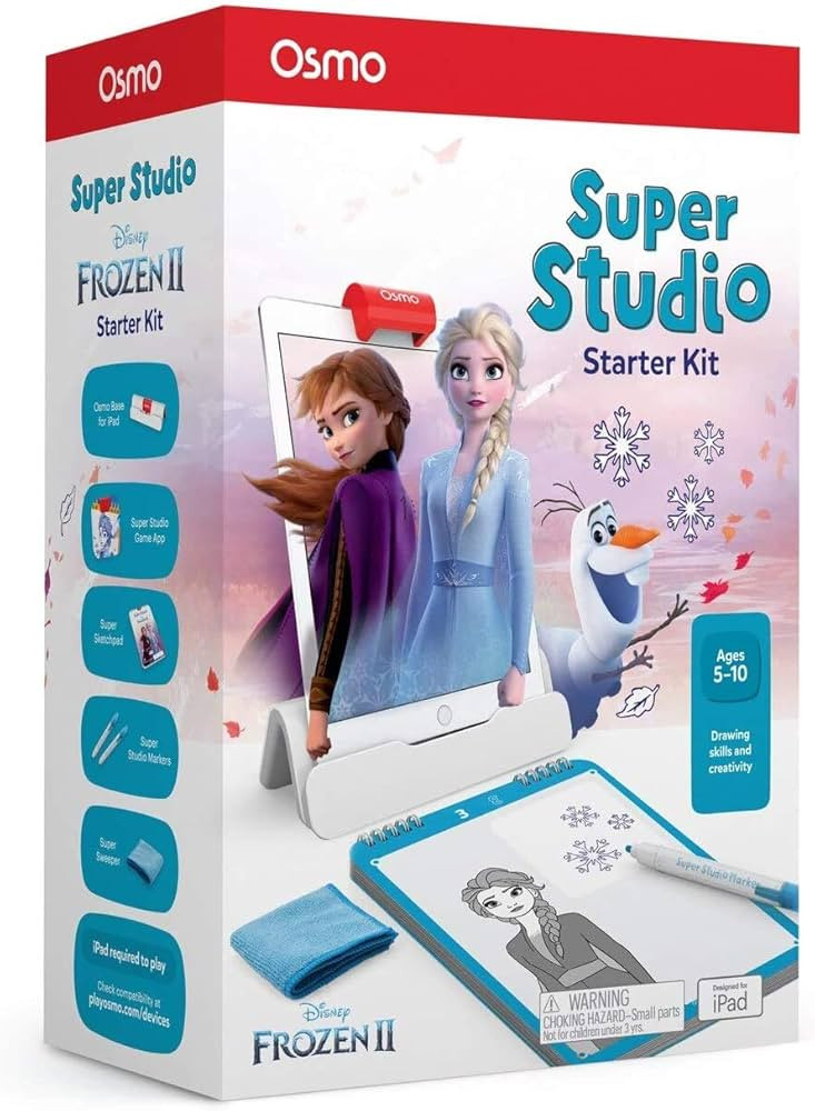 Osmo - Super Studio Disney Frozen 2 - Ages 5-11 - Learn to Draw - for iPad or Fire Tablet | Amazon (US)