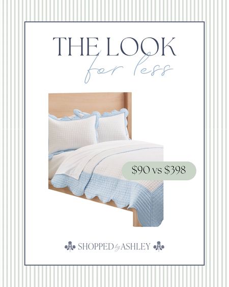 Love this new look for less! Saw it in the store last month & it is so nice 😍 Grab the 3 piece set on sale for a fraction of the cost of the designer version! 

Belk, southern home, southern style, blue and white quilt, blue and white bedding, scallop quilt, Grandmillennial, grandmillennial style, coastal grandmother  

#LTKhome #LTKstyletip #LTKsalealert