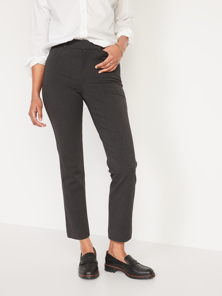 High-Waisted Pixie Straight Pants | Old Navy | Old Navy (US)