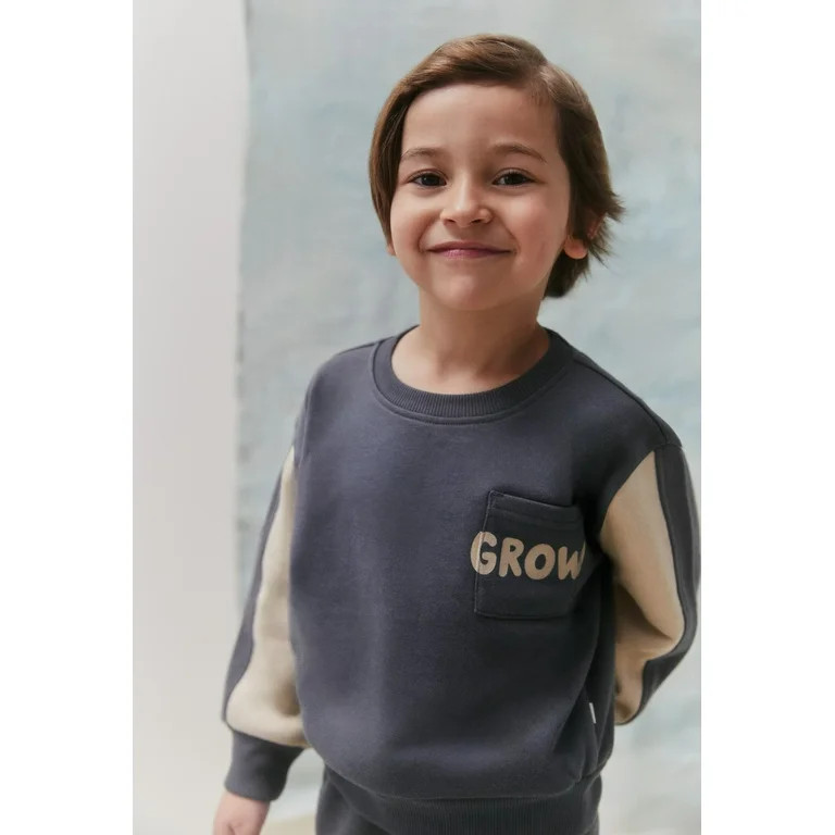 easy-peasy Toddler Boy Frech Terry Sweatshirt, Sizes Sizes 18M-5T | Walmart (US)