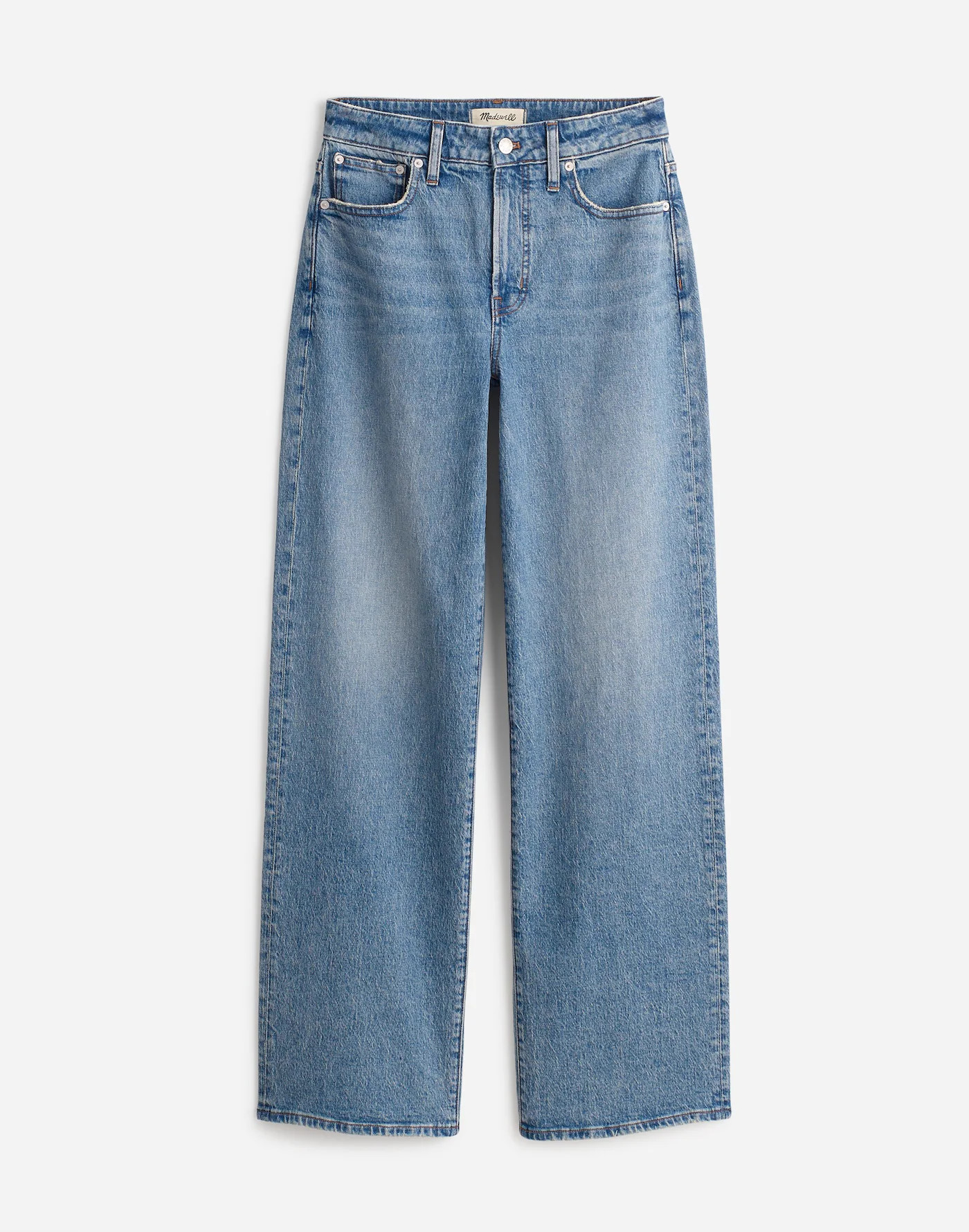 The Curvy Perfect Vintage Wide-Leg Jean | Madewell | Madewell