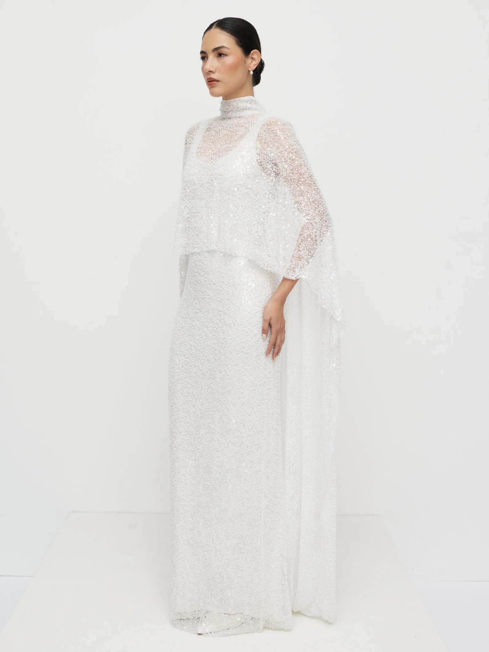 Palma Embellished Cape | Pretty Lavish (UK)