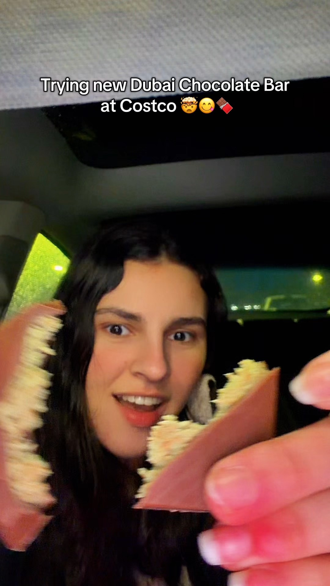 Trying the viral Dubai chocolate from Costco and WOW 🤎🍫
You can also find it on my LTK page — link in my bio ✨

#CostcoFinds #DubaiChocolate #LTKFind #ChocolateLover #CostcoObsessed #SweetFinds

#LTKValentine #LTKfoodie #LTKU