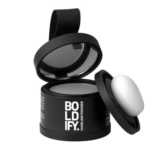 Boldify Hairline Powder, Root Touch Up Hair Color Gray 4g | Amazon (US)