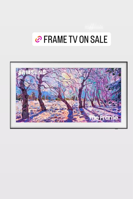 Frame TV sale 

#LTKhome #LTKsalealert #LTKCyberWeek