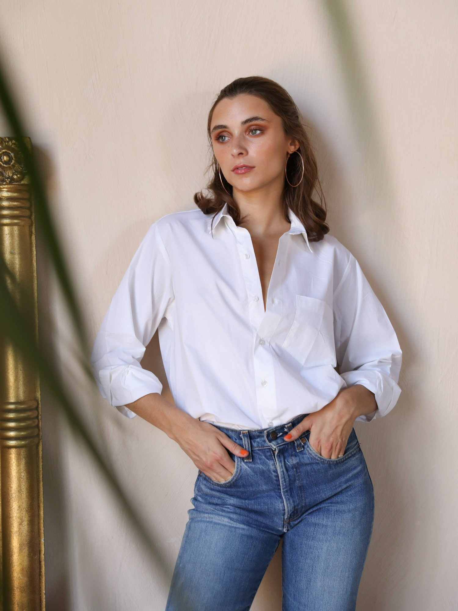 Shop Mille - Sofia Top in White | Mille