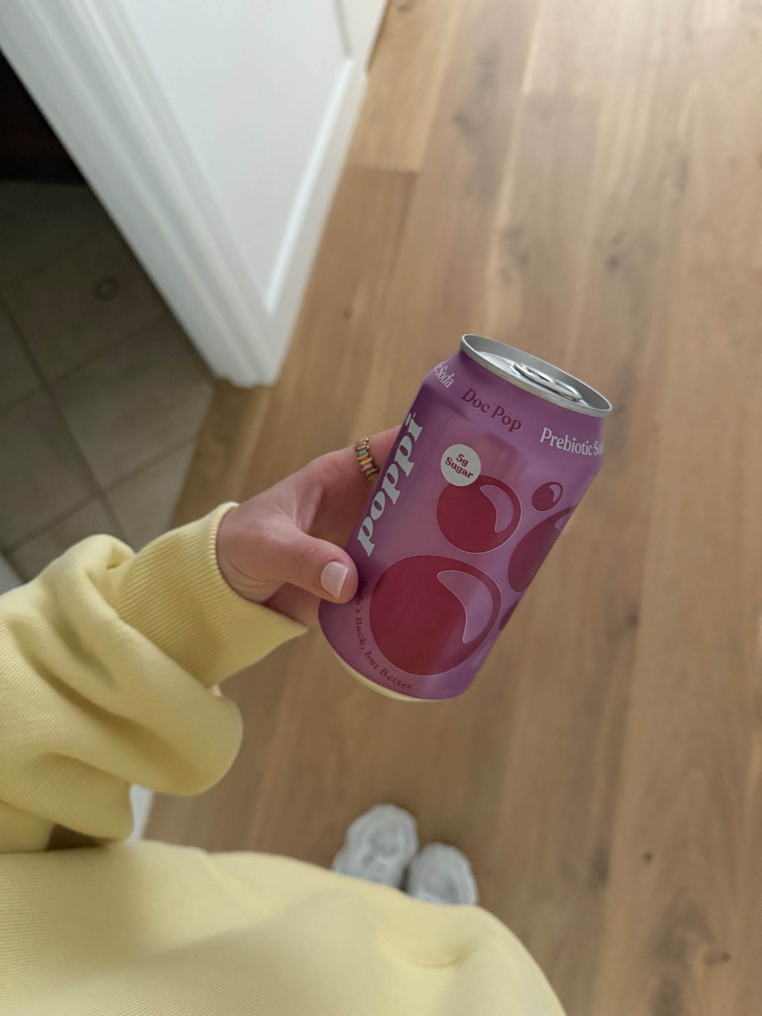 favorite flavor & favorite sweatshirt!