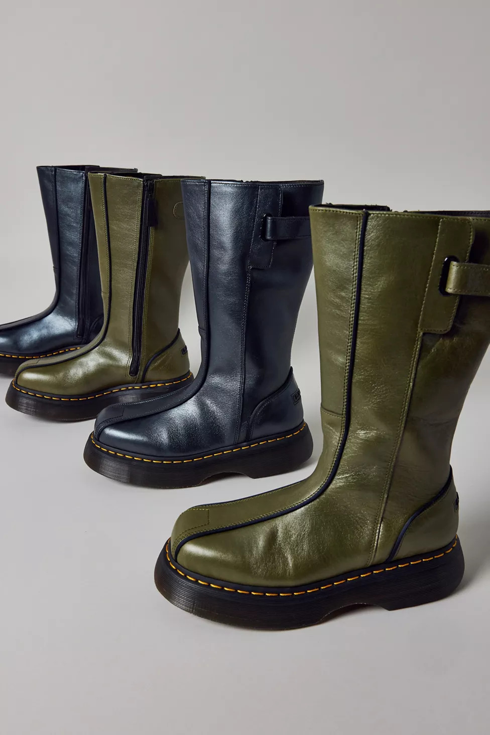 Dr. Martens Women's Buzz Hi Leather Boot | Urban Outfitters (US and RoW)