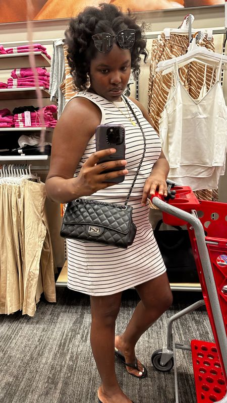 Cute and comfy Saturdays! My dress is on sale right now at #Target! 

#LTKsalealert #LTKunder50 #LTKunder100