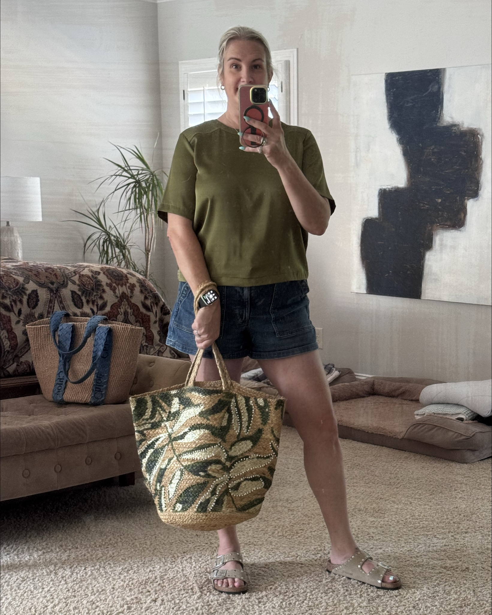 Bag switch day!  Loving this new beauty 

Vacation bags, authentic straw bags, beaded bags, bags for the beach, bags for vacation, green lovers, green bags, women’s straw bags, lux straw bags 

#LTKItBag #LTKMidsize #LTKTravel