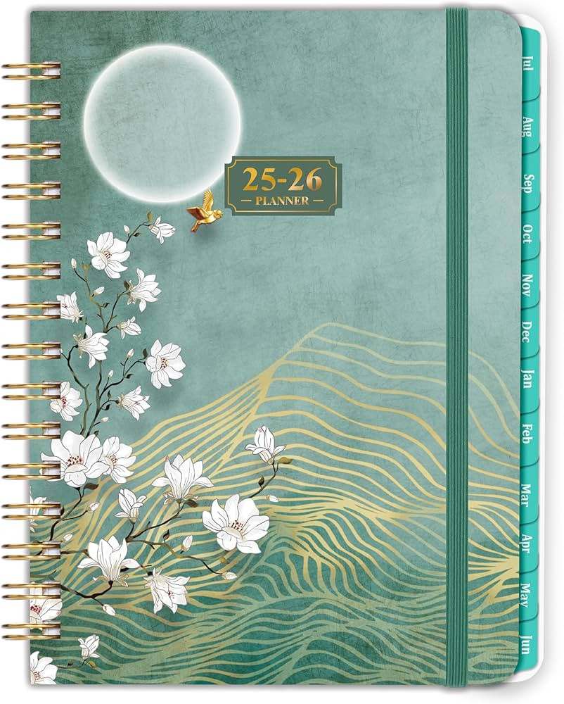 Agenda 2025-2026 – julio 2025 – junio 2026, agenda académica 2025-2026, planificador semanal... | Amazon (US)