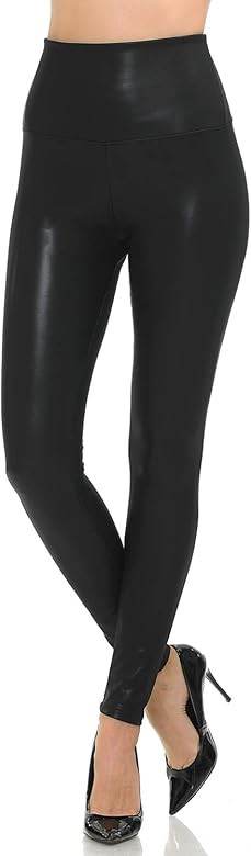 VIV Collection Signature Full Length & Capri Leggings Yoga Waistband | Solid Brushed | Amazon (US)