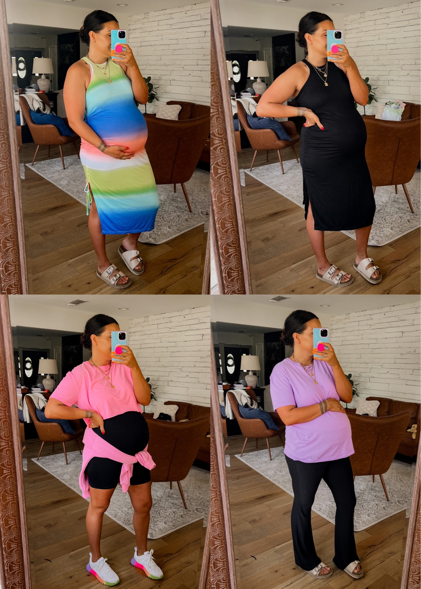Walmart bump friendly finds:
Dress: large
Tee’s: XXL
Flare leggings: XL
SANDALS: TTS 

@walmart #ad #walmartpartner #walmartfashion #loveandsports

#LTKSeasonal #LTKstyletip #LTKsalealert