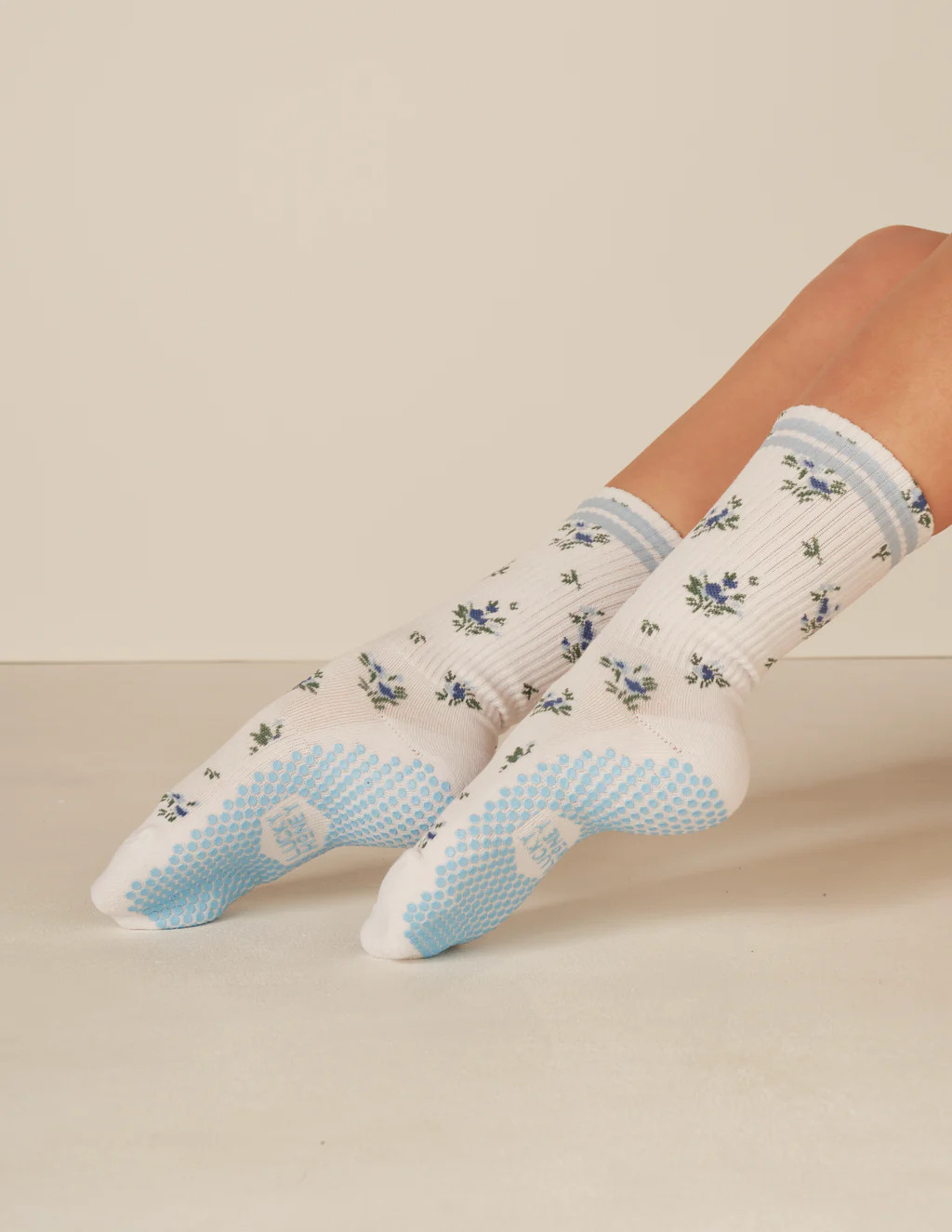 The Floral Grip Sock | LUCKY HONEY
