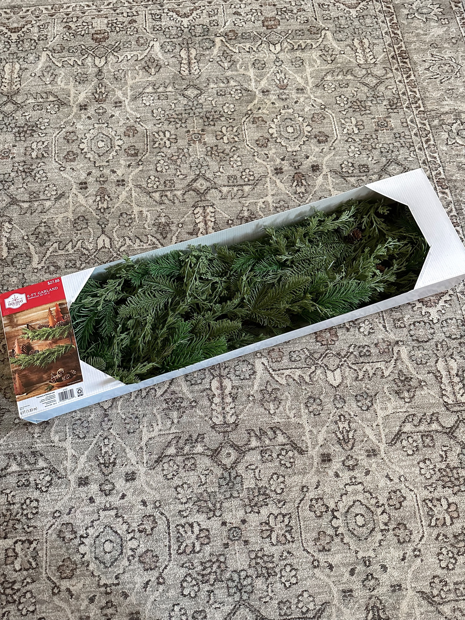 Walmart garland! Using 2 of these for my mantle! 

#LTKhome #LTKSeasonal #LTKHoliday