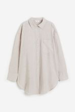 Linen-blend shirt | H&M (UK, MY, IN, SG, PH, TW, HK)