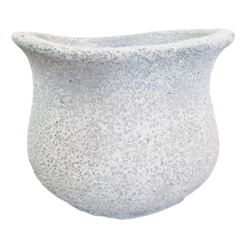 Wavy Rim Ceramic Pot M | At Home